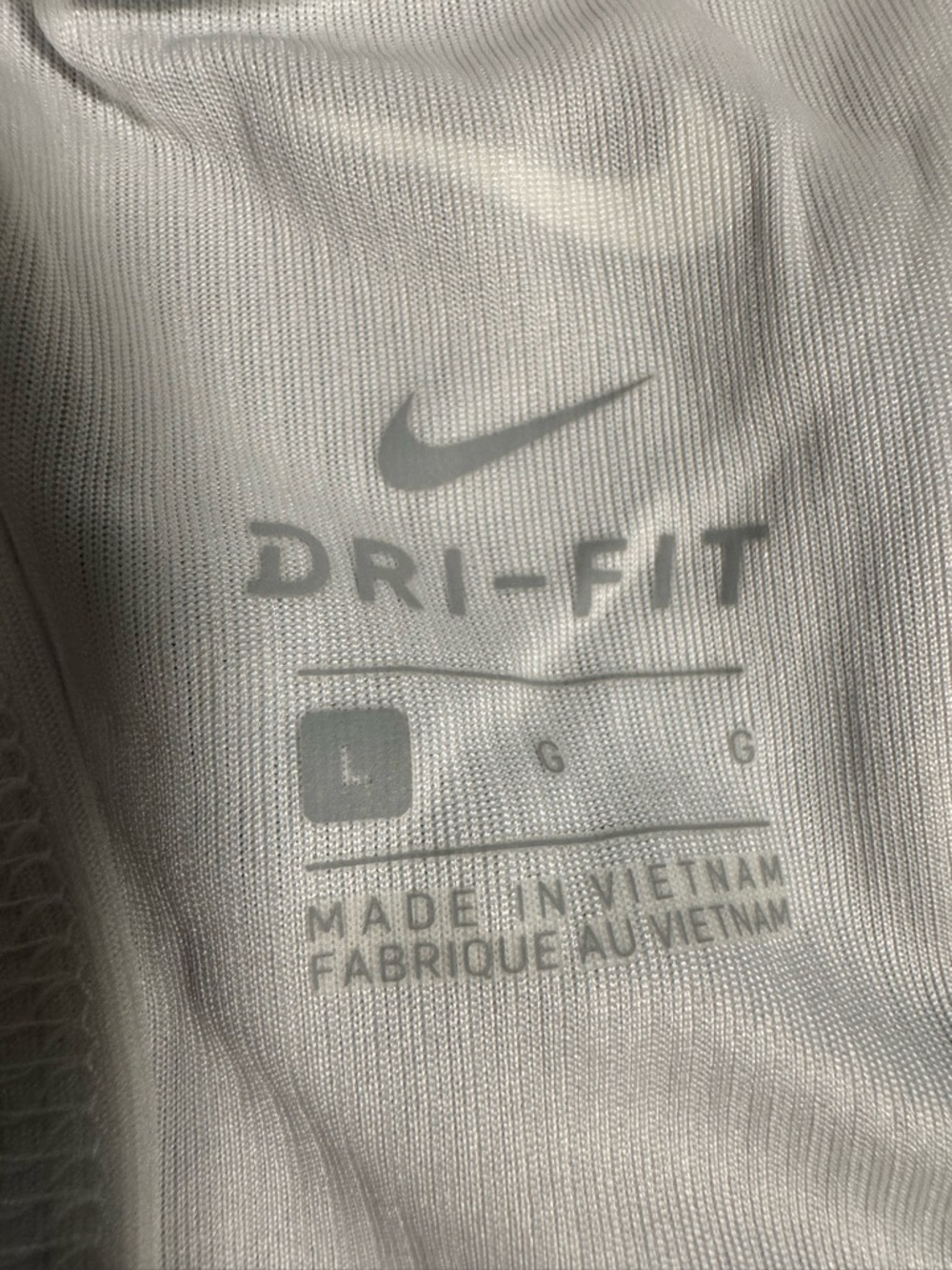 Nike White Ribbed Racerback Tank - Women - Picture 3 of 5